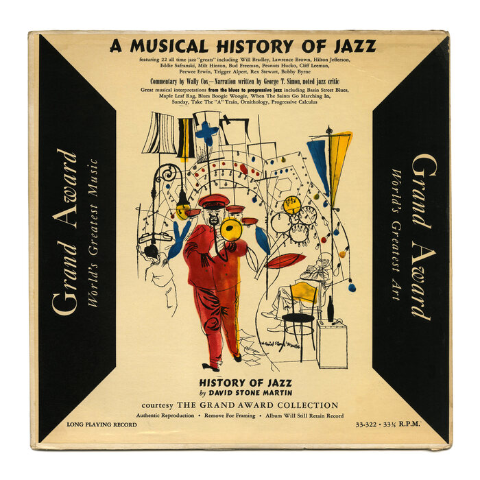 A Musical History of Jazz album art