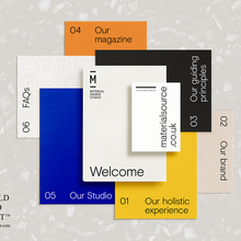 Material Source welcome pack