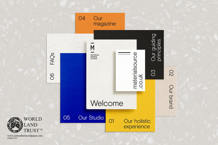 Material Source welcome pack 1