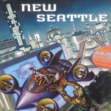 <cite>Shadowrun</cite> logo and books