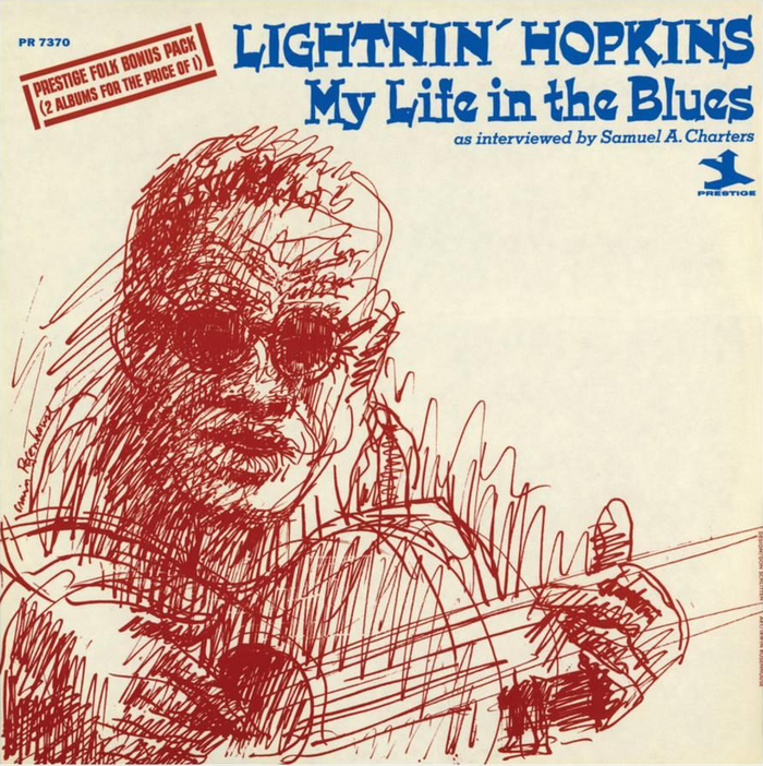 Lightnin’ Hopkins – My Life in the Blues album art 1