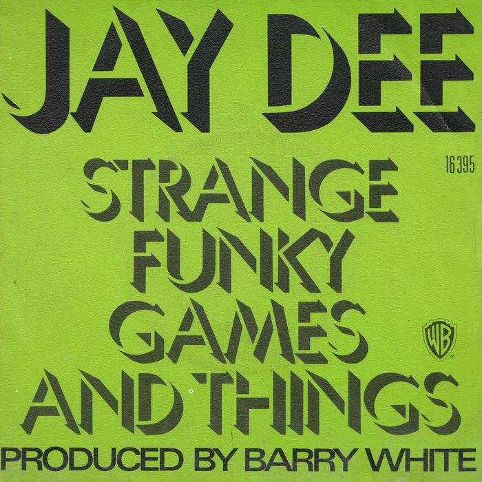 Jay Dee – “Strange Funky Games and Things” French single cover