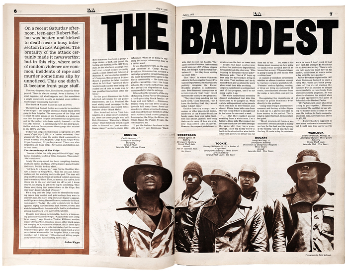 “The Baddest” in LA, July 4, 1972