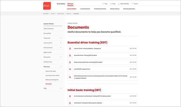 RSA website 4