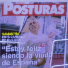 <cite>Una Navidad con Samantha Hudson</cite> film props