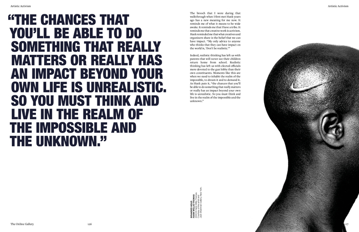 Online Gallery Magazine, Issue 7, “Artistic Activism” 20