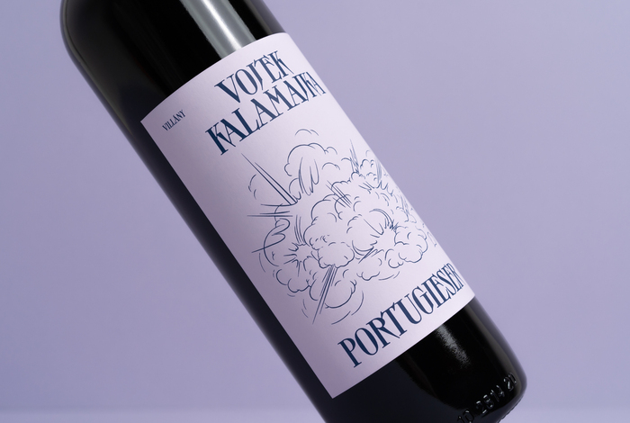 Vojteks Kalamajka wine label 1