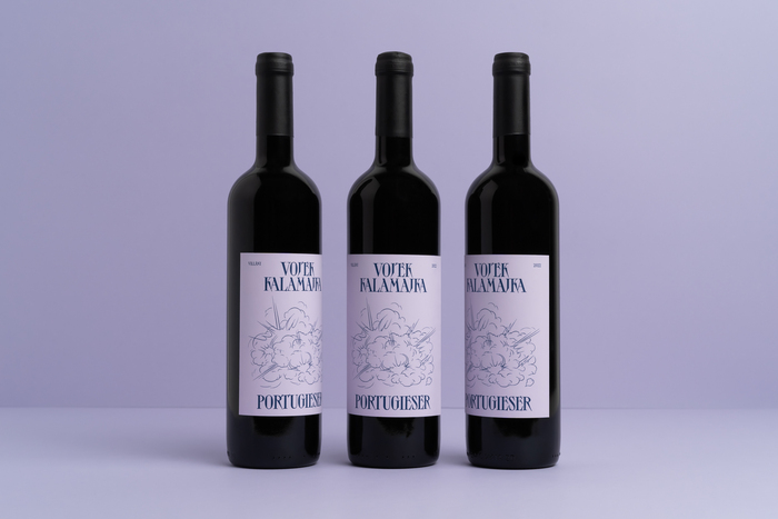 Vojteks Kalamajka wine label 2