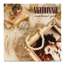 Madonna – “Material Girl” maxi single cover