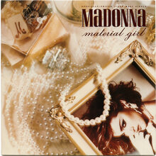 Madonna – “Material Girl” maxi single cover