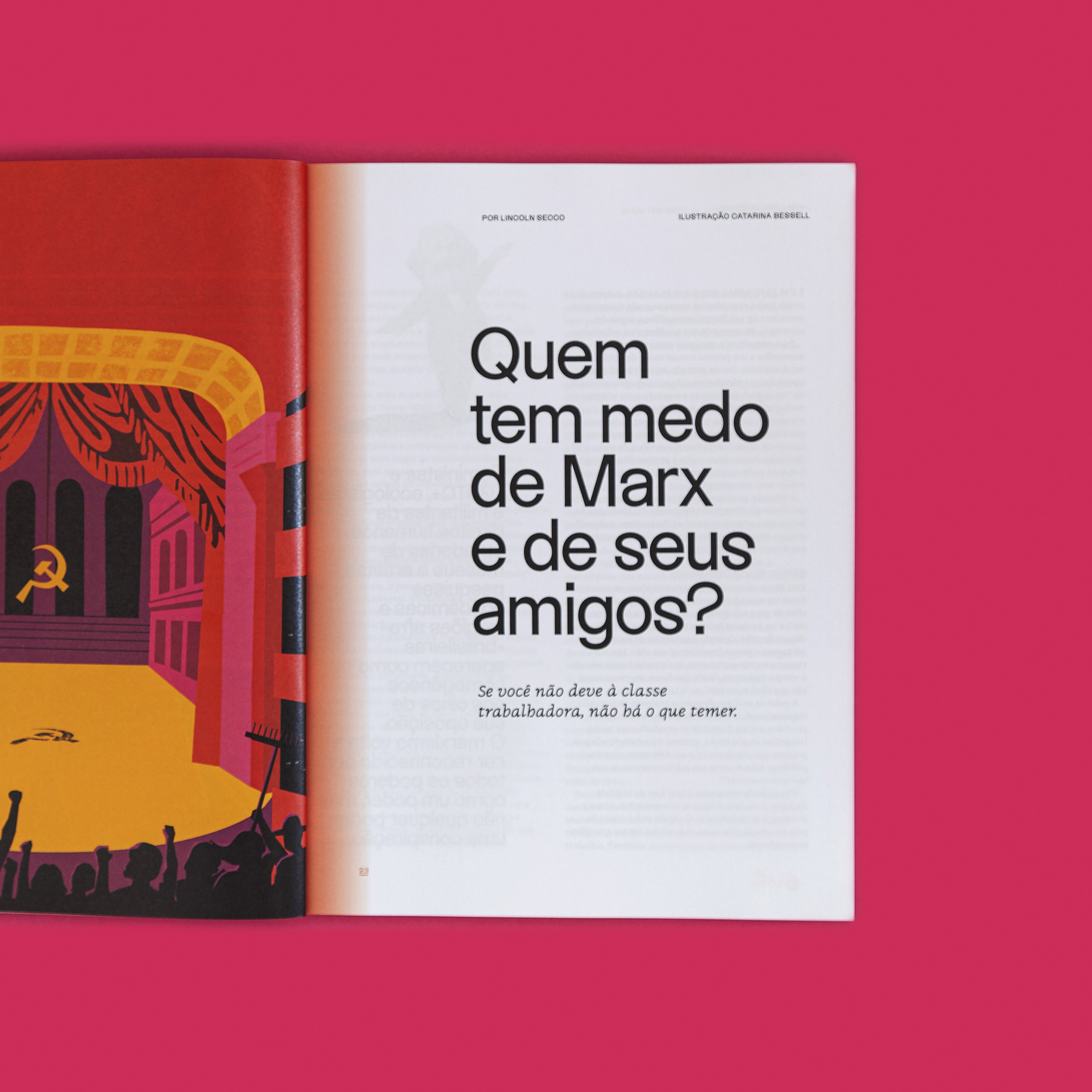 Jacobin Brasil magazine, 2019–21 - Fonts In Use