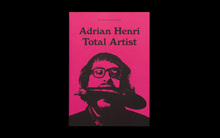 <cite>Adrian Henri. Total Artist </cite>by Catherine Marcangeli