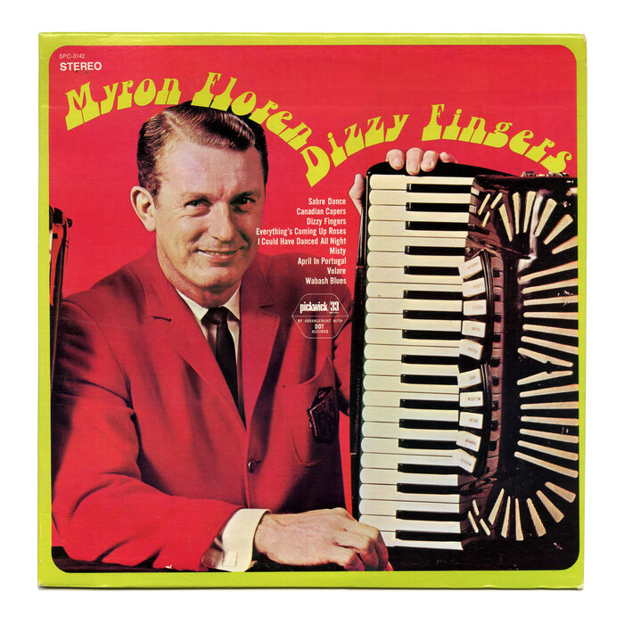 Myron Floren – Dizzy Fingers album art