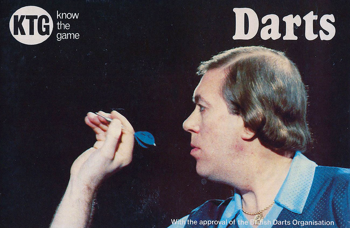 Darts, 1978, ft. . The KTG logo now seems to use the slightly wider .  is back for “know the game”.