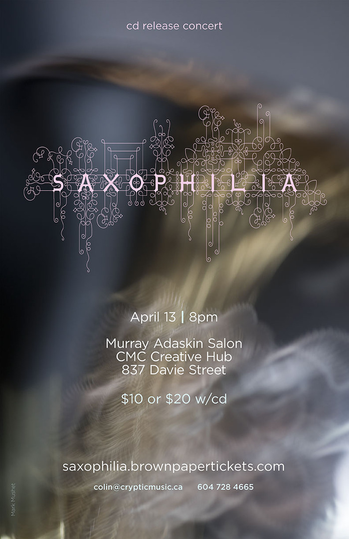 Saxophilia release poster