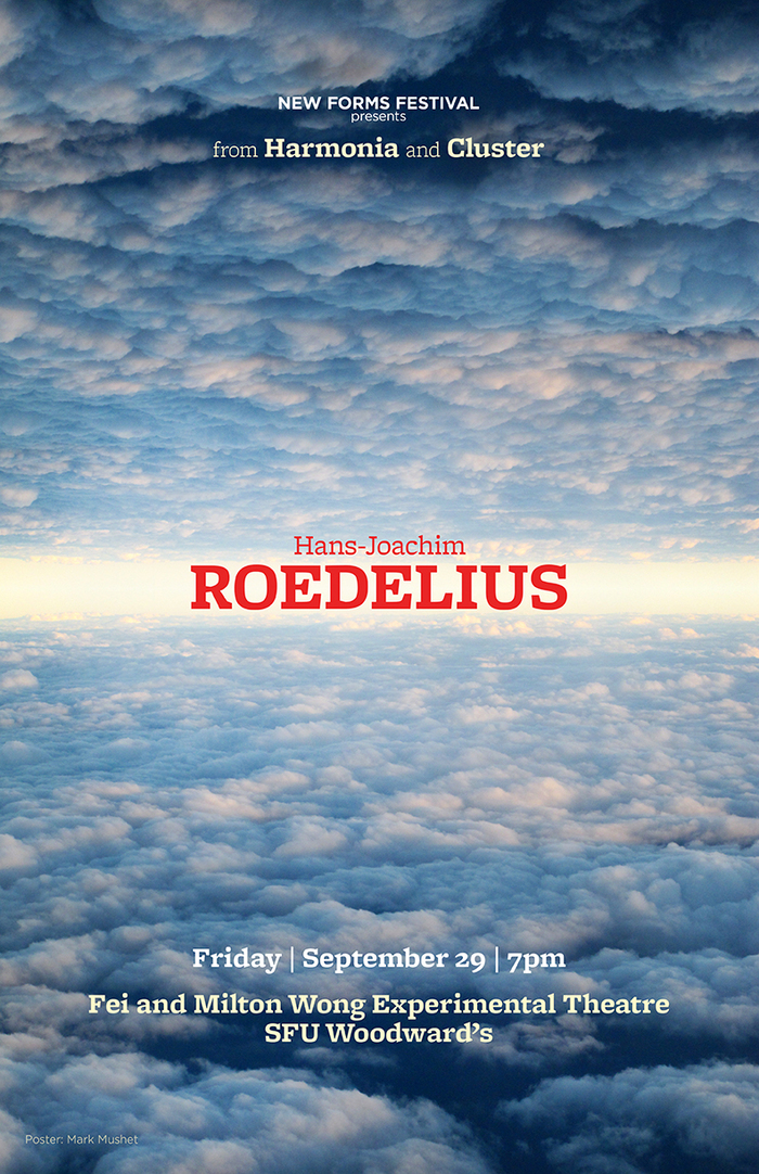 Hans-Joachim Roedelius concert posters 1