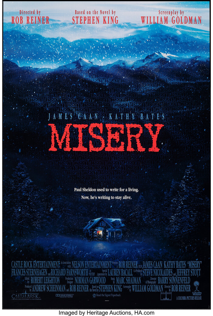 Misery (1990) movie poster