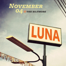 <cite>Luna returns!</cite> concert poster