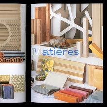 <cite>Matières</cite> and <cite>Maquettes</cite> booklets