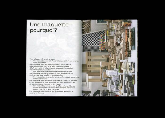 Matières and Maquettes booklets 6