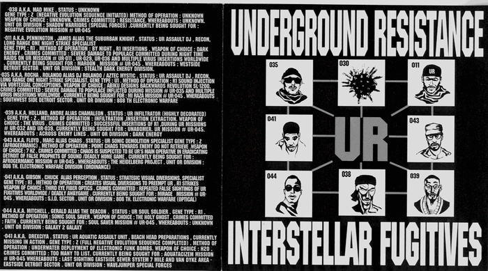 CD booklet with credits