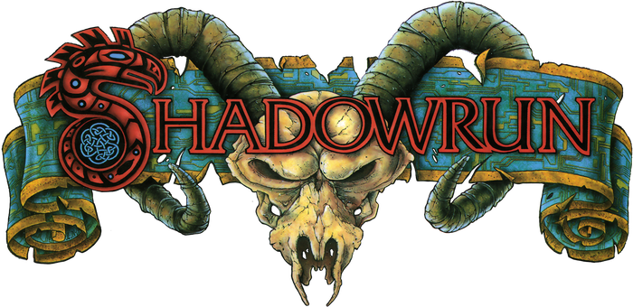 Shadowrun logo and books 1