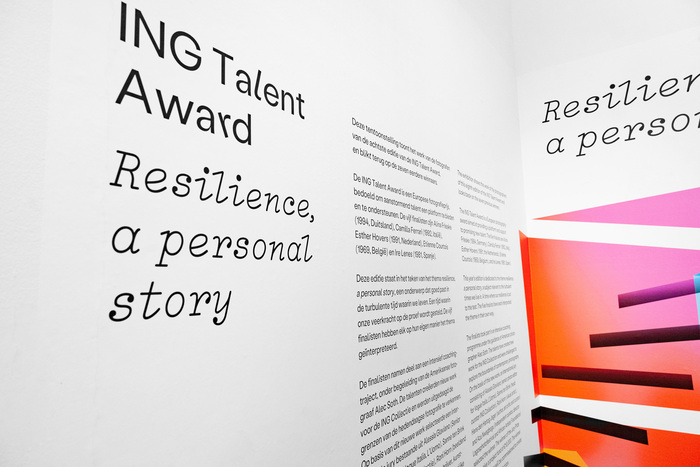 ING Talent Award exhibition at the Kunsthal 3