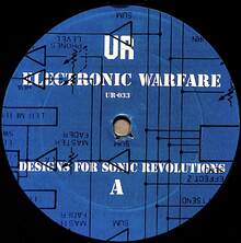 UR – <cite>Electronic Warfare (Designs For Sonic Revolutions)</cite> record labels