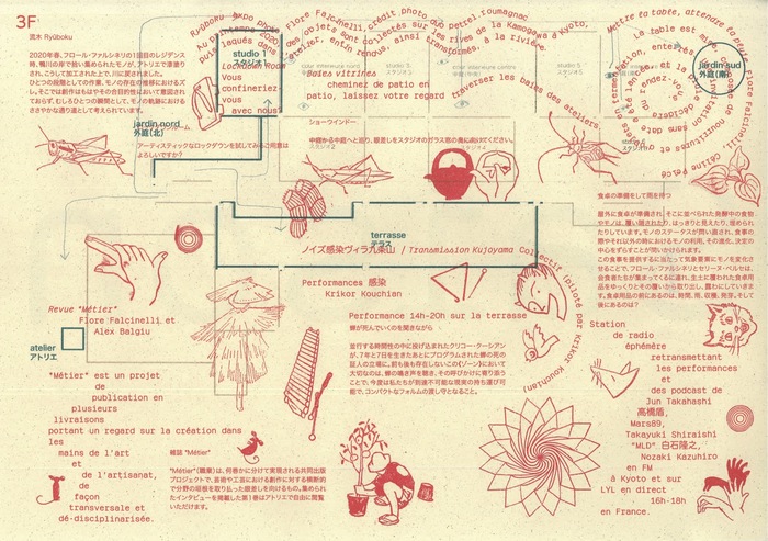 “La 73e saison”, program for the Villa Kujoyama 6