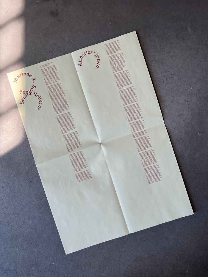 Liminal Creatures exhibition poster 4