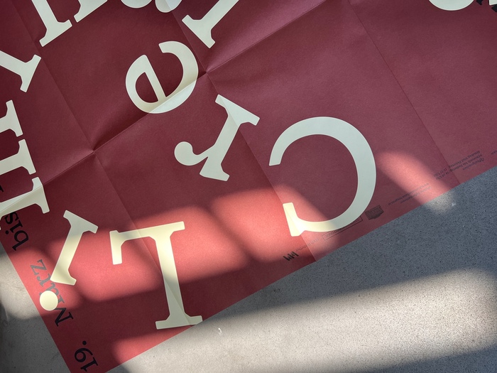 Liminal Creatures exhibition poster 1