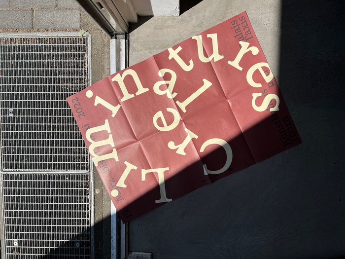 Liminal Creatures exhibition poster 5