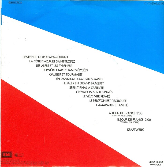 Kraftwerk – “Tour de France” single cover 2