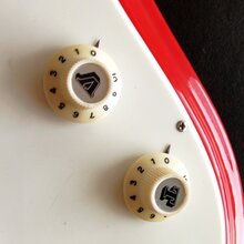 Guyatone guitar knobs