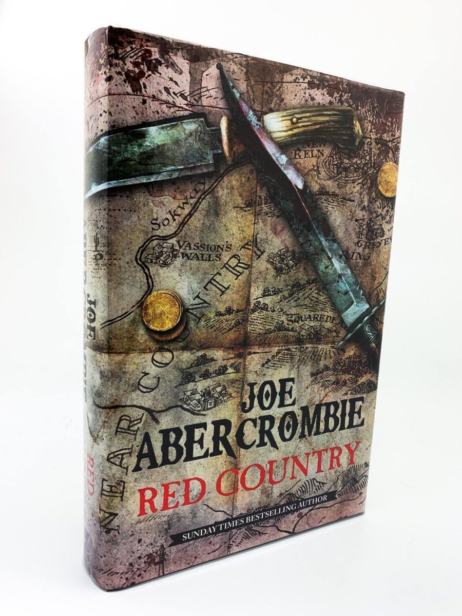 Red Country by Joe Abercrombie - Fonts Use