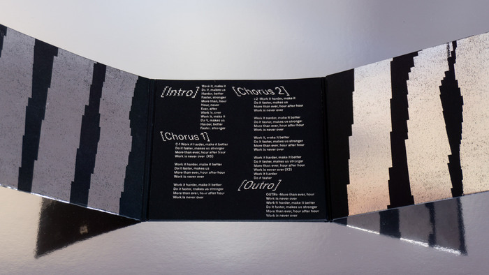 Daft Punk – “Harder, Better, Faster, Stronger” personal redesign 5