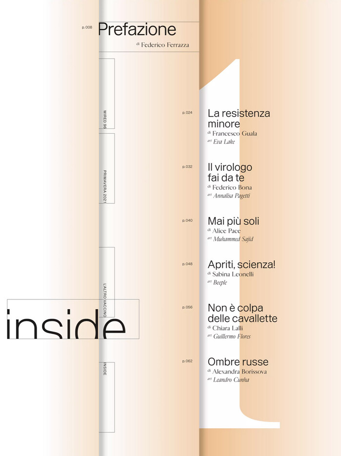 Wired Italia n. 96 &ldquo;Health Edition &ndash; L&rsquo;altro vaccino&rdquo; 2