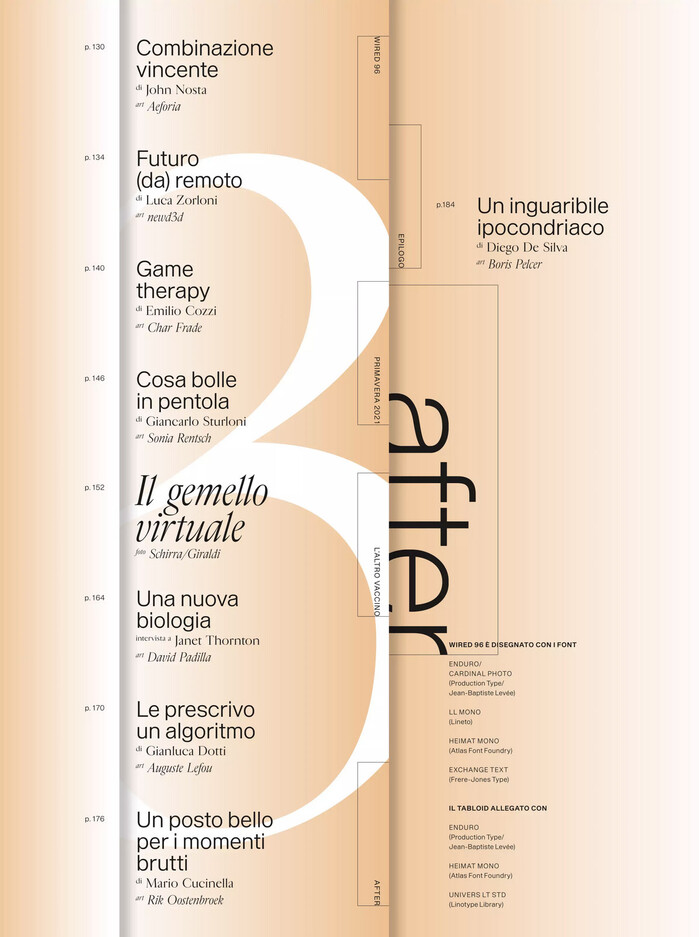 Wired Italia n. 96 &ldquo;Health Edition &ndash; L&rsquo;altro vaccino&rdquo; 5