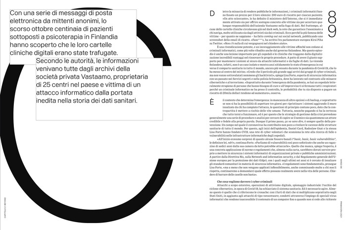 Wired Italia n. 96 &ldquo;Health Edition &ndash; L&rsquo;altro vaccino&rdquo; 14