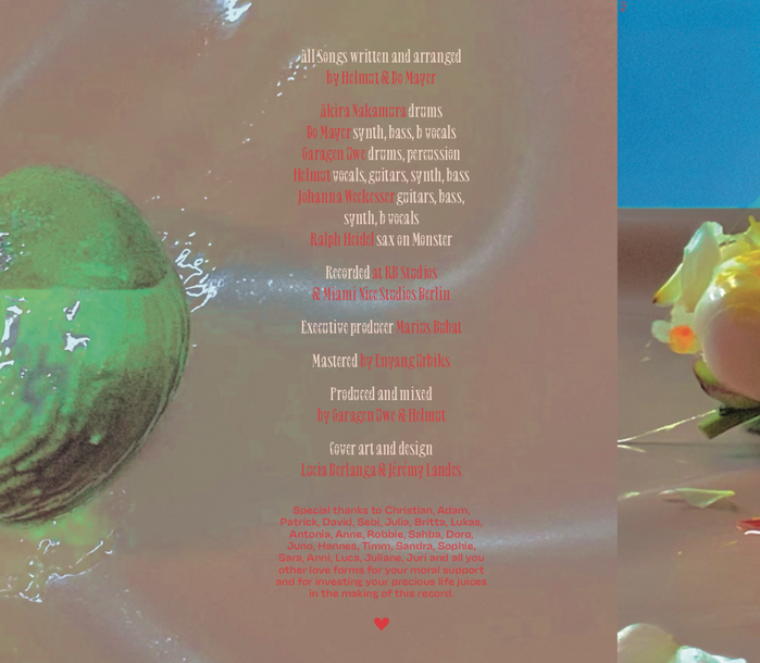 Helmut – My Interstellar Love Life album art, poster, music video 4