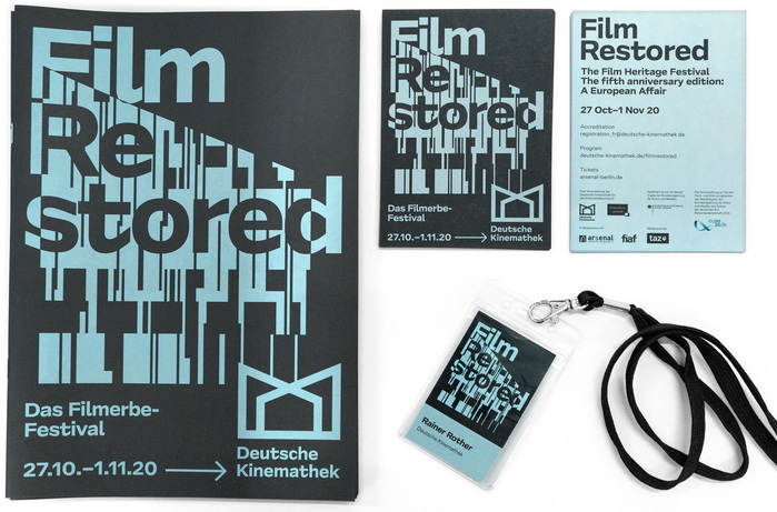 Deutsche Kinemathek visual identity 9