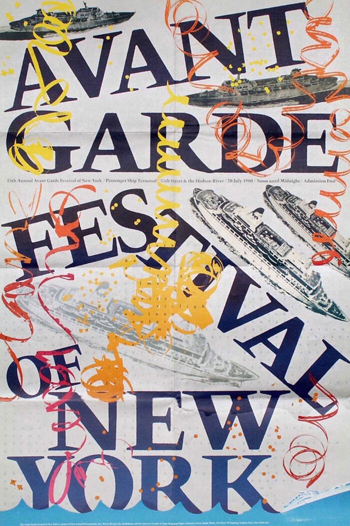 15th Annual Avant Garde Festival of New York poster 3