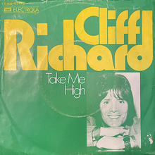 Cliff Richard – “Take Me High” German single cover