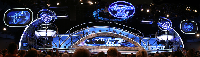 American Idol Experience stage at Disney Hollywood Studios in Walt Disney World, 2009