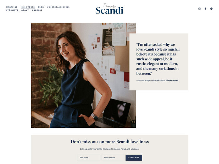 Simply Scandi magazine and website 9