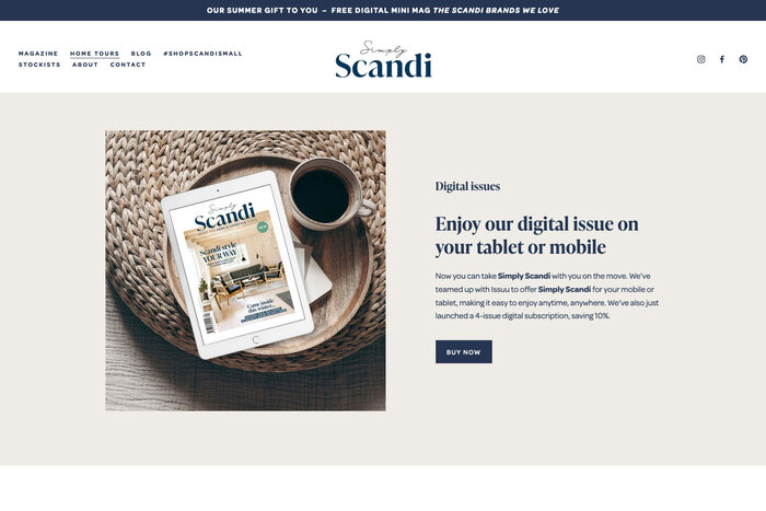 Simply Scandi magazine and website 7