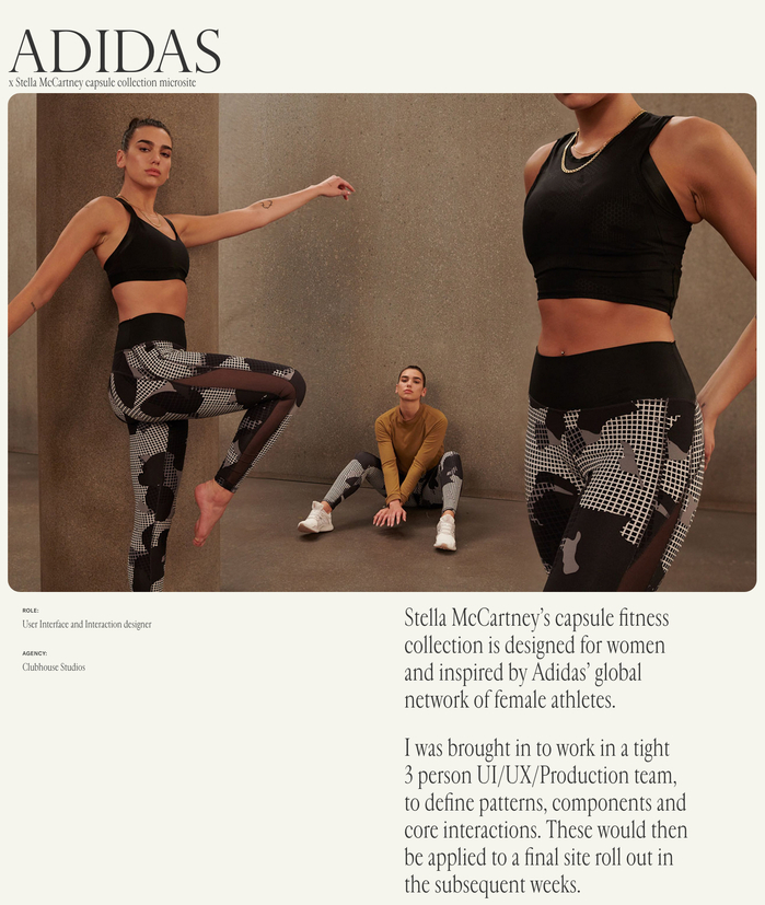 Dan Burrows portfolio website 4