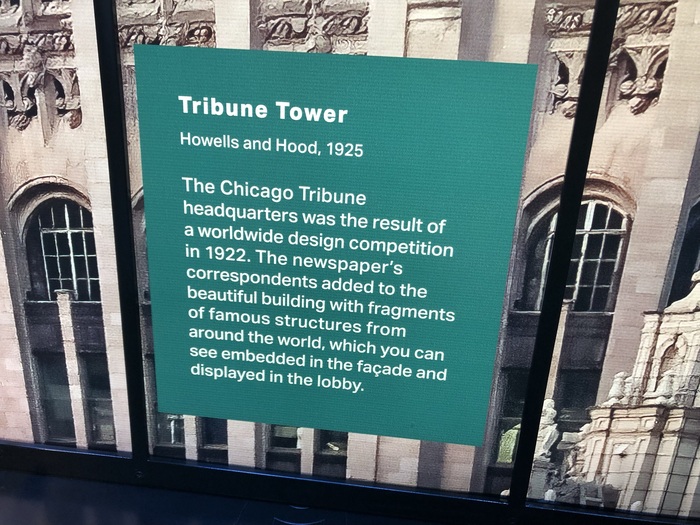 Story of Chicago exhibit and signs at Willis Tower 12