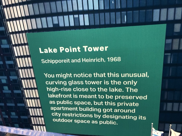 Story of Chicago exhibit and signs at Willis Tower 17