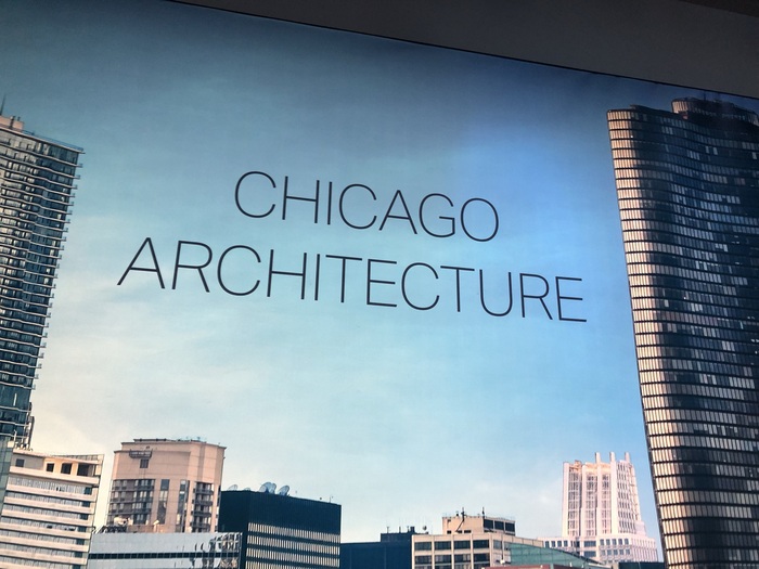Story of Chicago exhibit and signs at Willis Tower 1